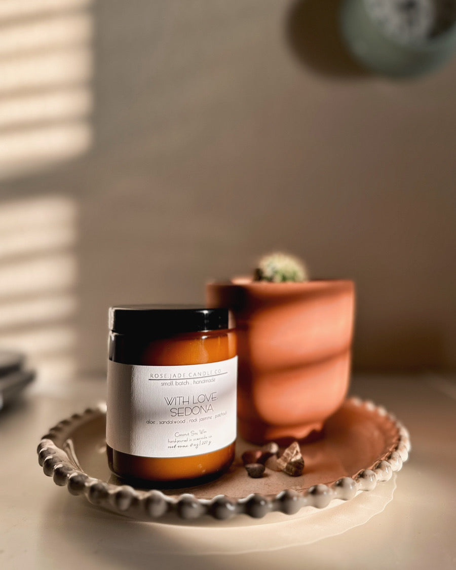 non toxic coconut soy wax candle handmade clean sustainable small batch home fragrance paraffin-free phthalate-free