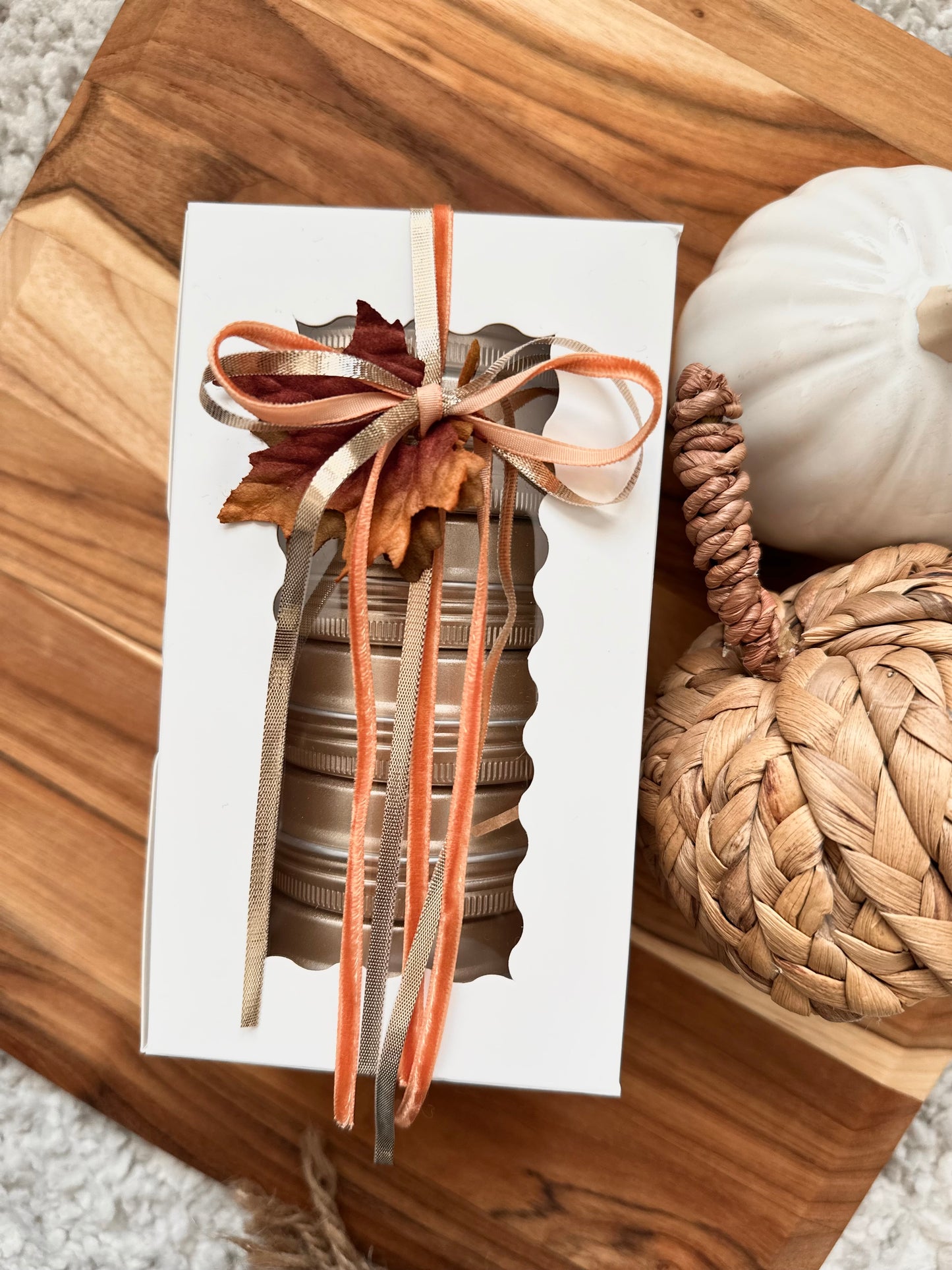 FALL COLLECTION Discovery Set of 6 - 2 oz travel candles | Organic American-Grown Coconut Soy Wax Blend | Non-toxic | Clean burning Home Fragrance