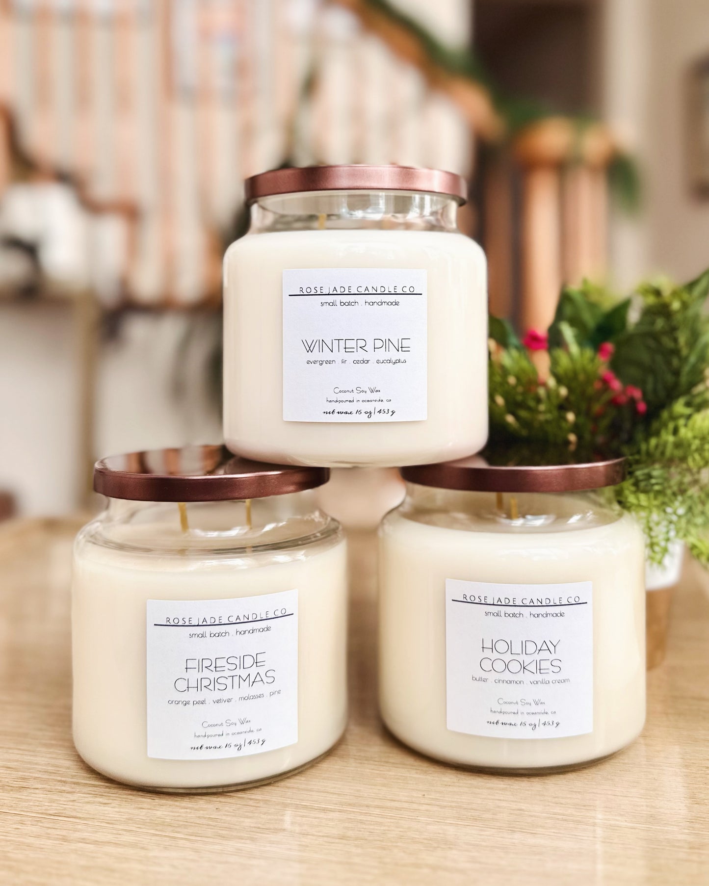 non toxic coconut soy wax candle handmade clean sustainable small batch home fragrance
