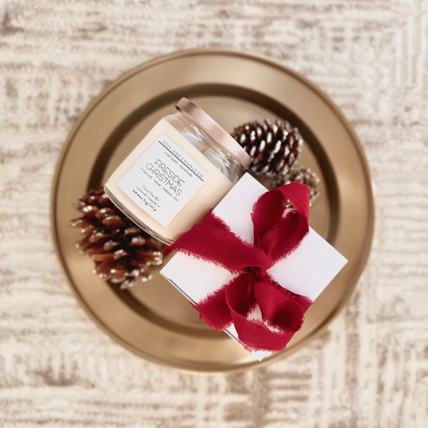 2025 WINTER HOLIDAY COLLECTION | organic coconut soy wax candles | paraffin-free | clean burning home fragrance