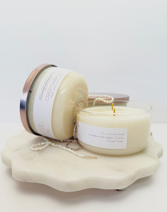 *The Radiance Collection* 9 oz Two-Wick Jar Candle | Organic Coconut Soy Wax Blend | Non-toxic | Clean burning Home Fragrance