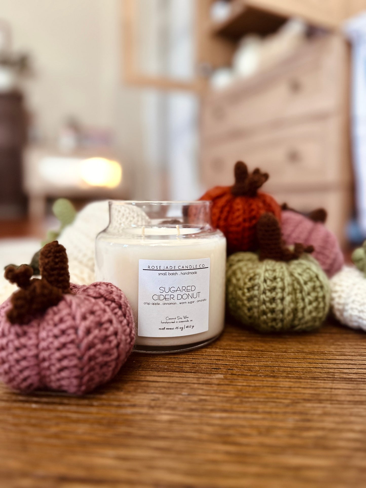 Handmade Crochet Fall Pumpkin | Fall Home Decor