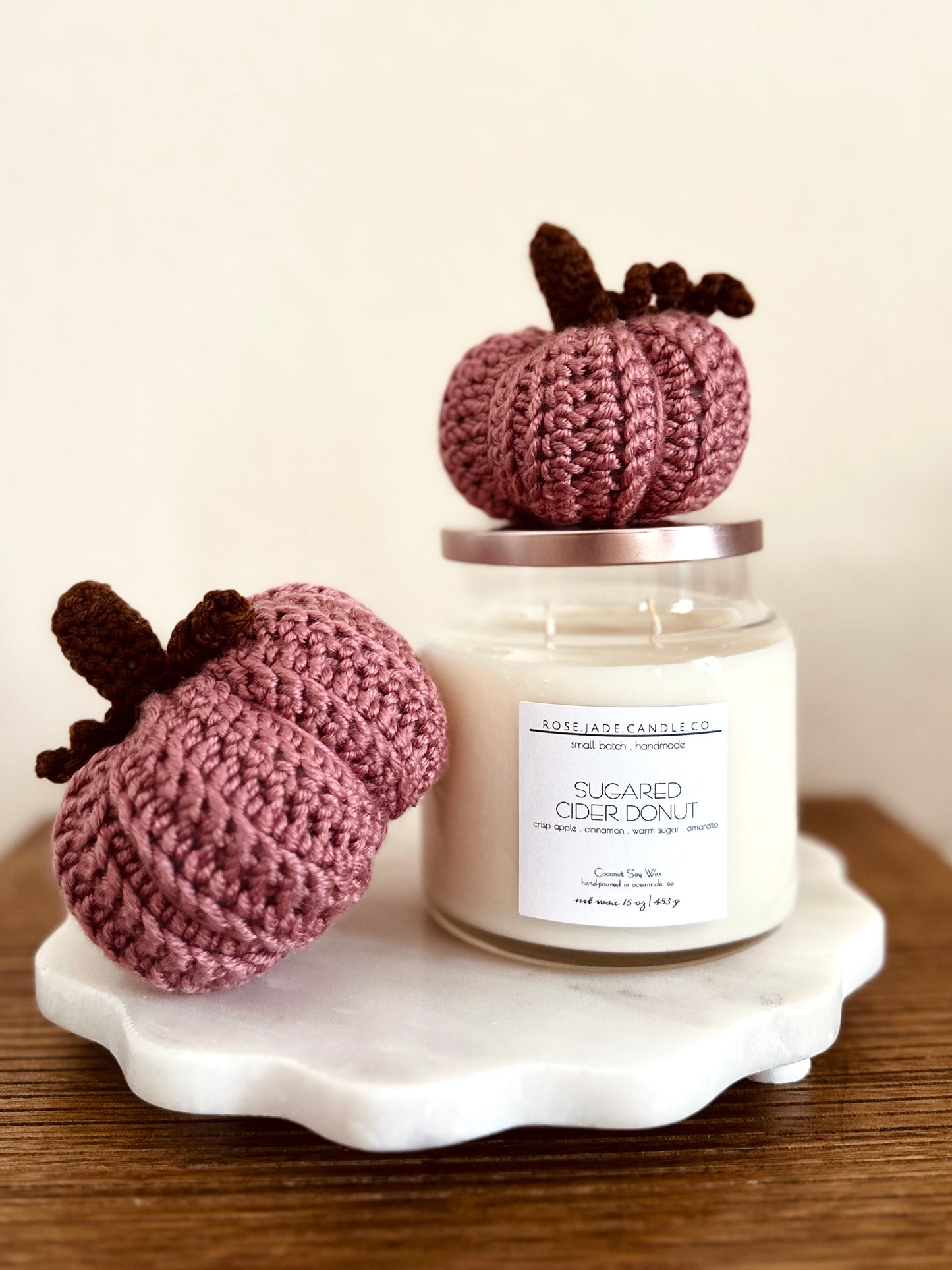 Handmade Crochet Fall Pumpkin | Fall Home Decor