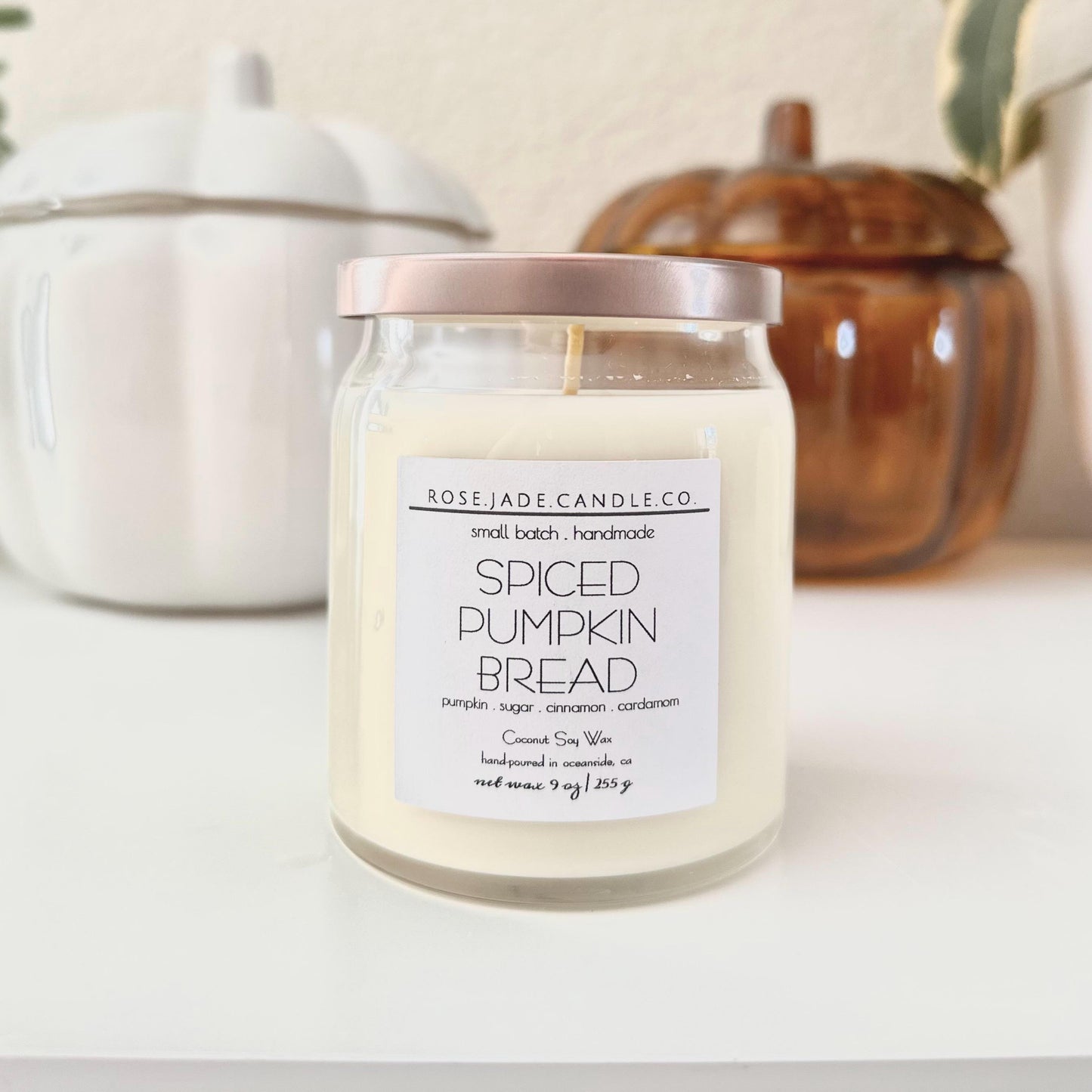 non toxic coconut soy wax candle handmade clean sustainable small batch home fragrance