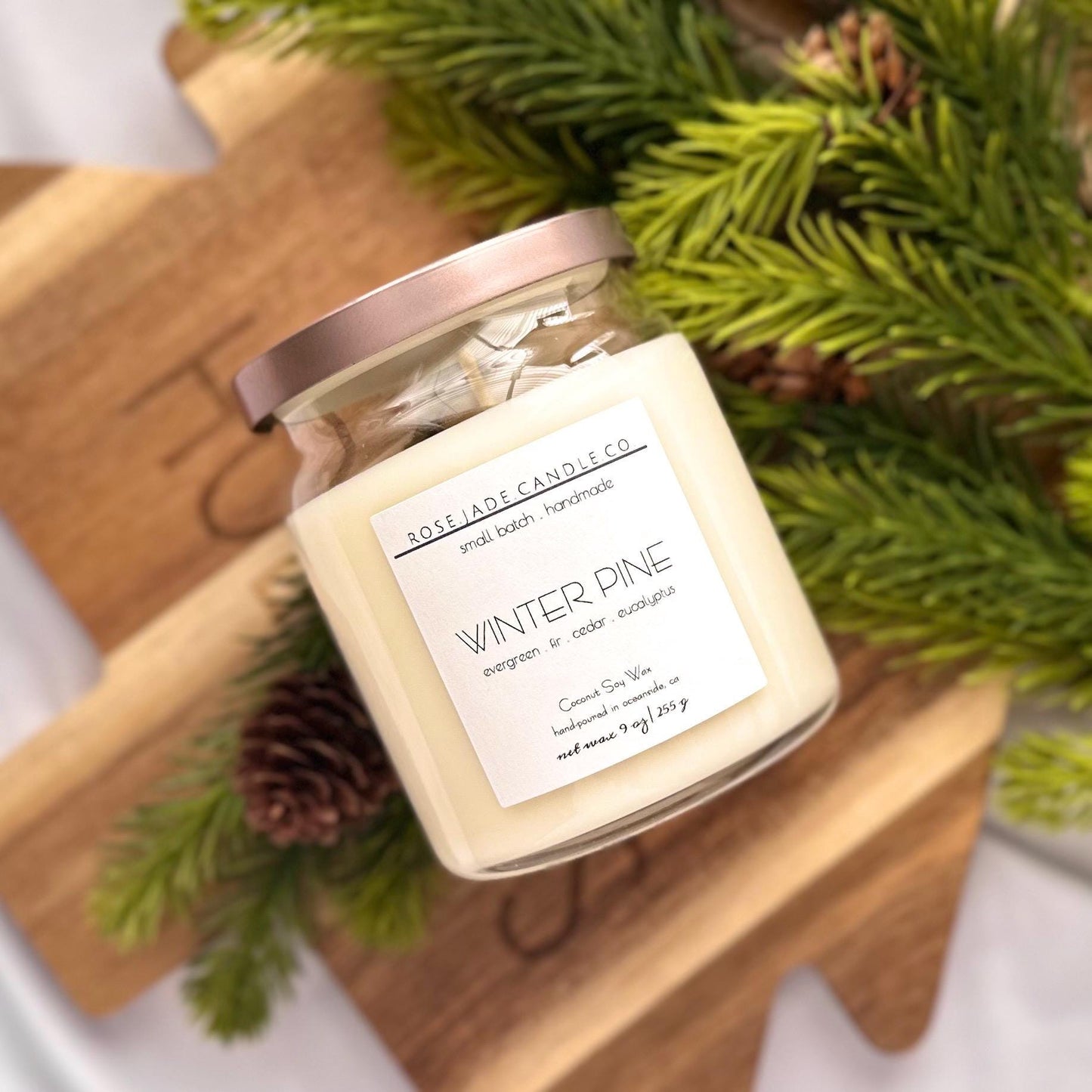 non toxic coconut soy wax candle handmade clean sustainable small batch home fragrance