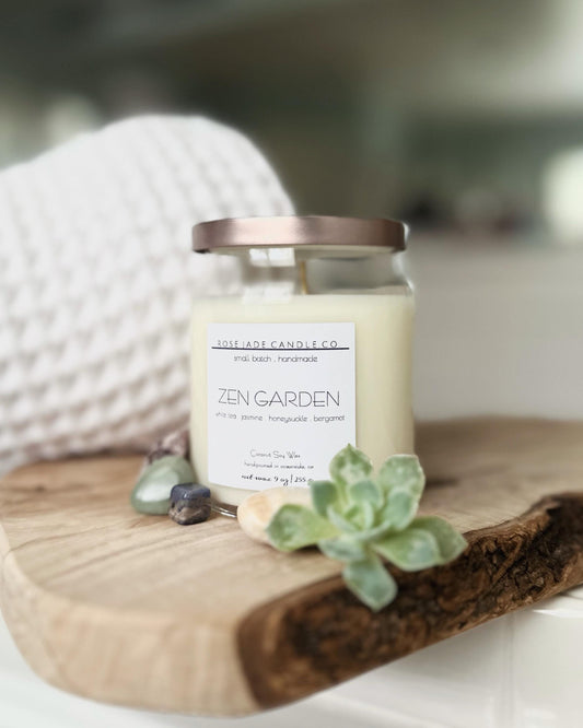 non toxic coconut soy wax candle handmade clean sustainable small batch home fragrance