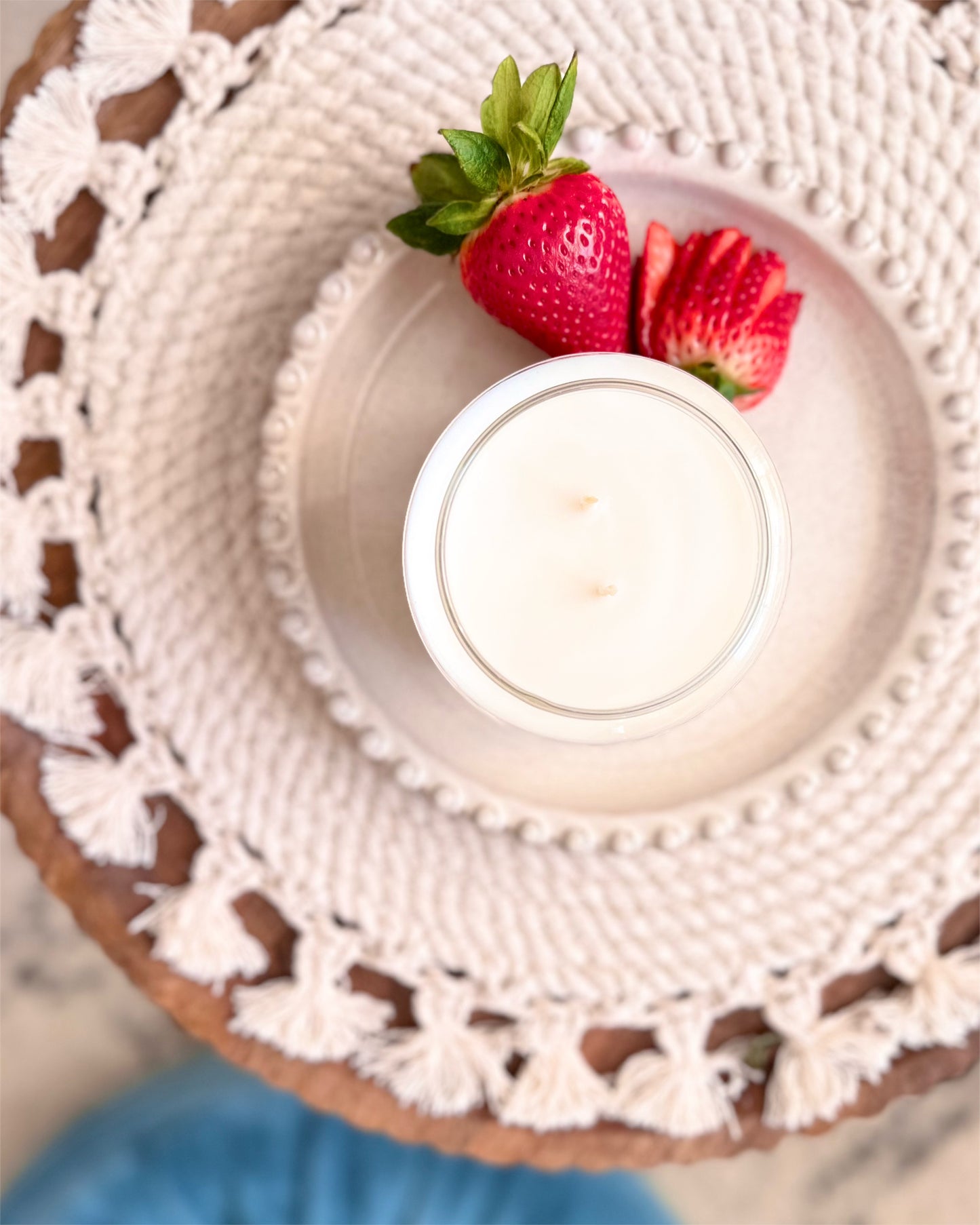 non toxic coconut soy wax candle handmade clean sustainable small batch home fragrance