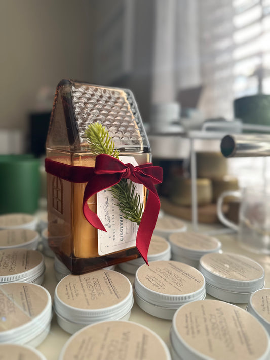 The Cottage Candle - 18 oz organic coconut soy wax candles | paraffin-free | clean burning home fragrance