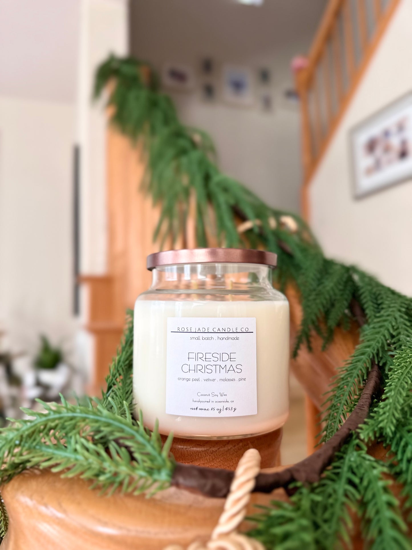 non toxic coconut soy wax candle handmade clean sustainable small batch home fragrance