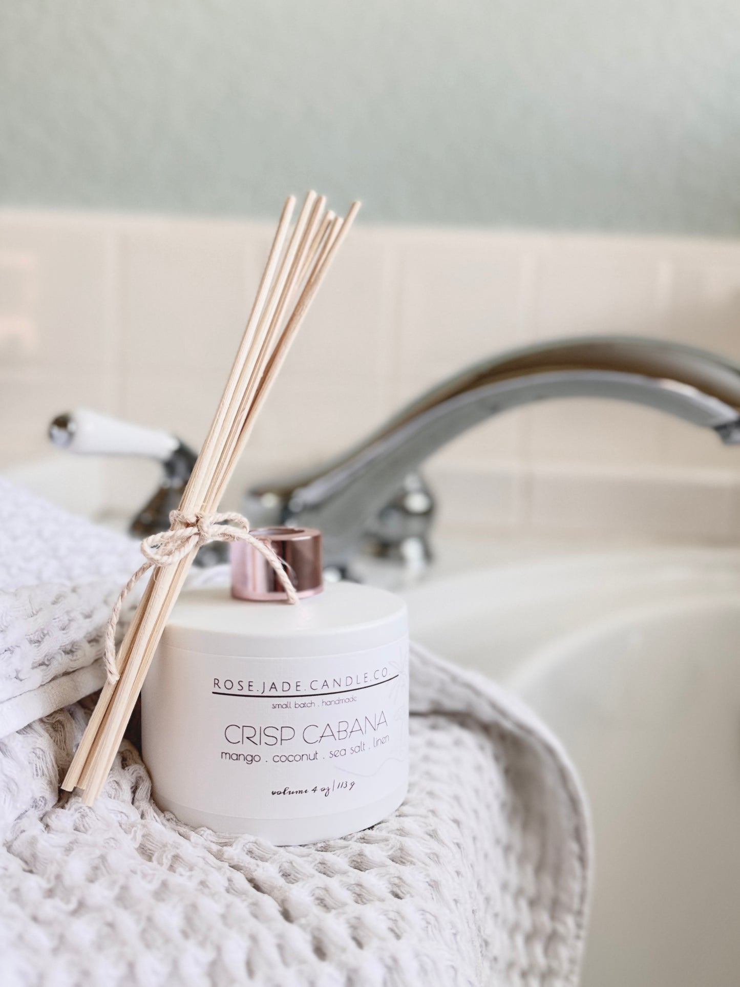 Reed Diffuser | Flameless Fragrance | Non-toxic | Clean Home Fragrance | EcoBase™ Reed Diffuser Solution