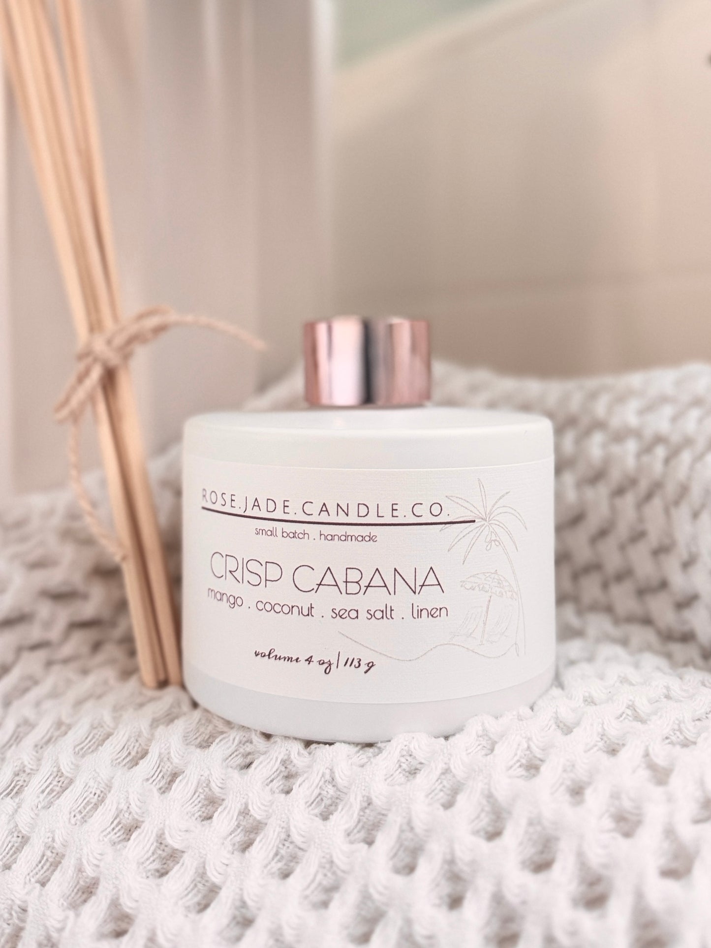 Reed Diffuser | Flameless Fragrance | Non-toxic | Clean Home Fragrance | EcoBase™ Reed Diffuser Solution