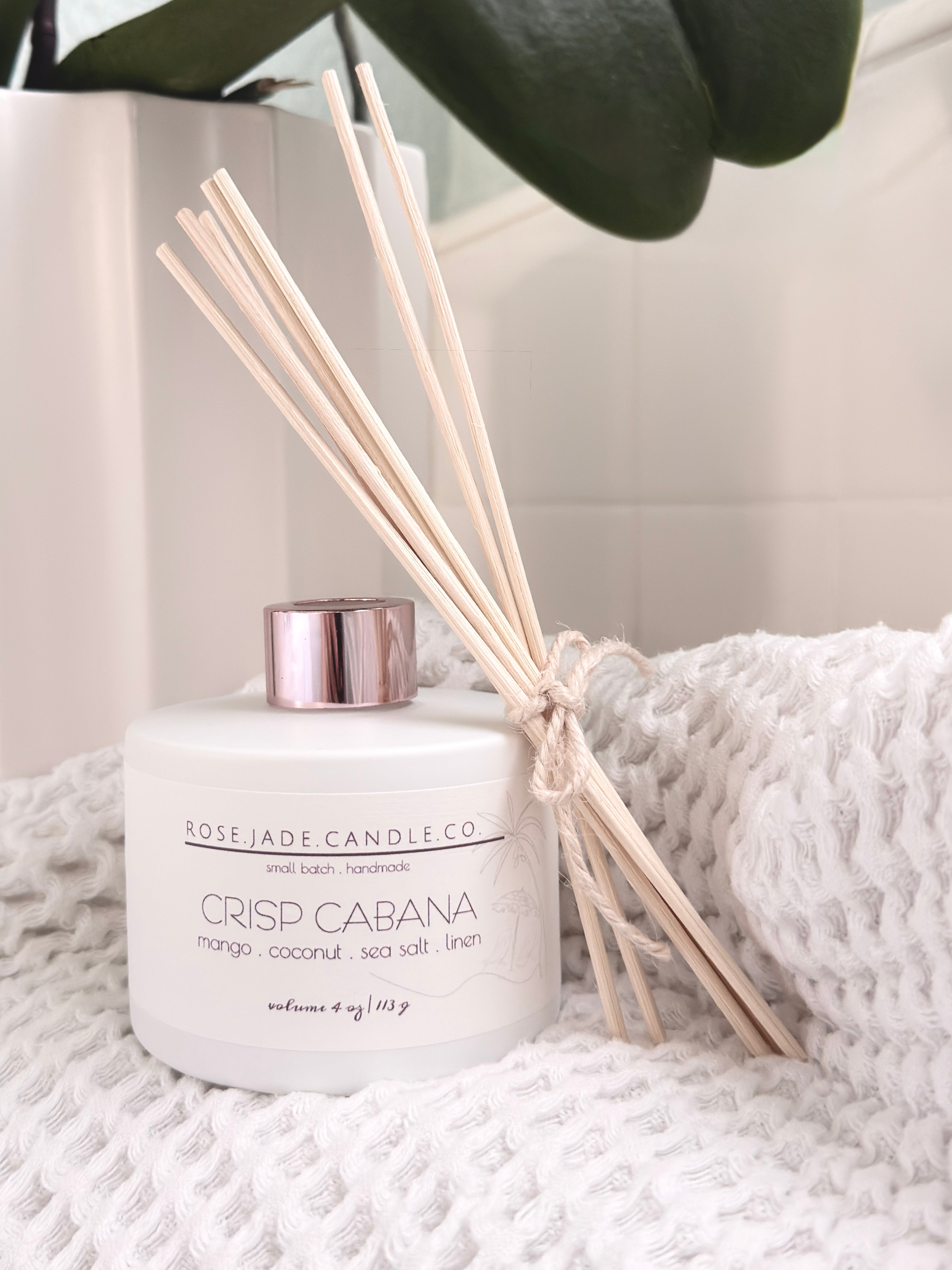 Reed Diffuser | Flameless Fragrance | Non-toxic | Clean Home