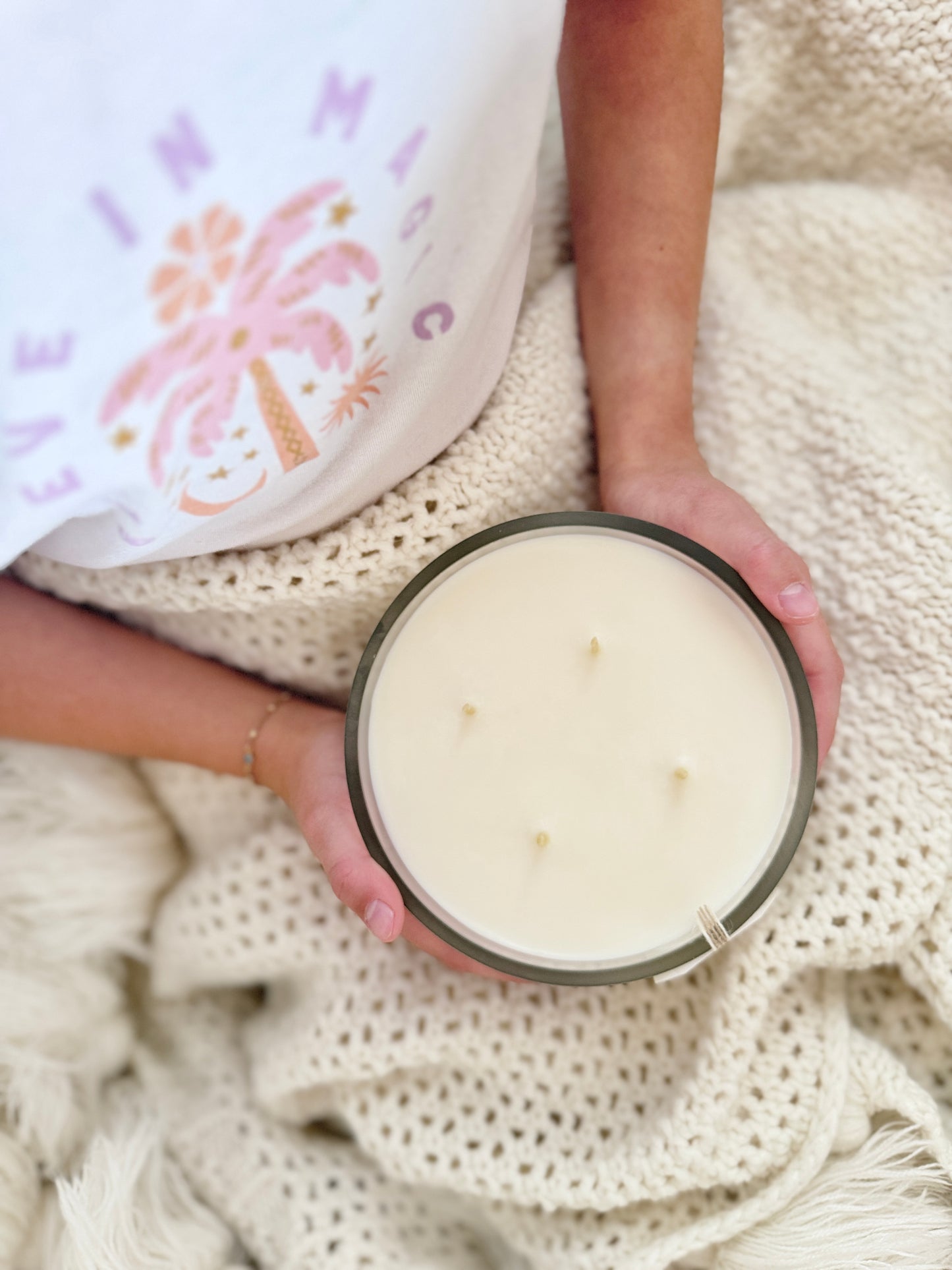 36 oz Four Wick Candle | Organic Coconut Soy Wax Blend | Non-toxic | Clean burning Home Fragrance