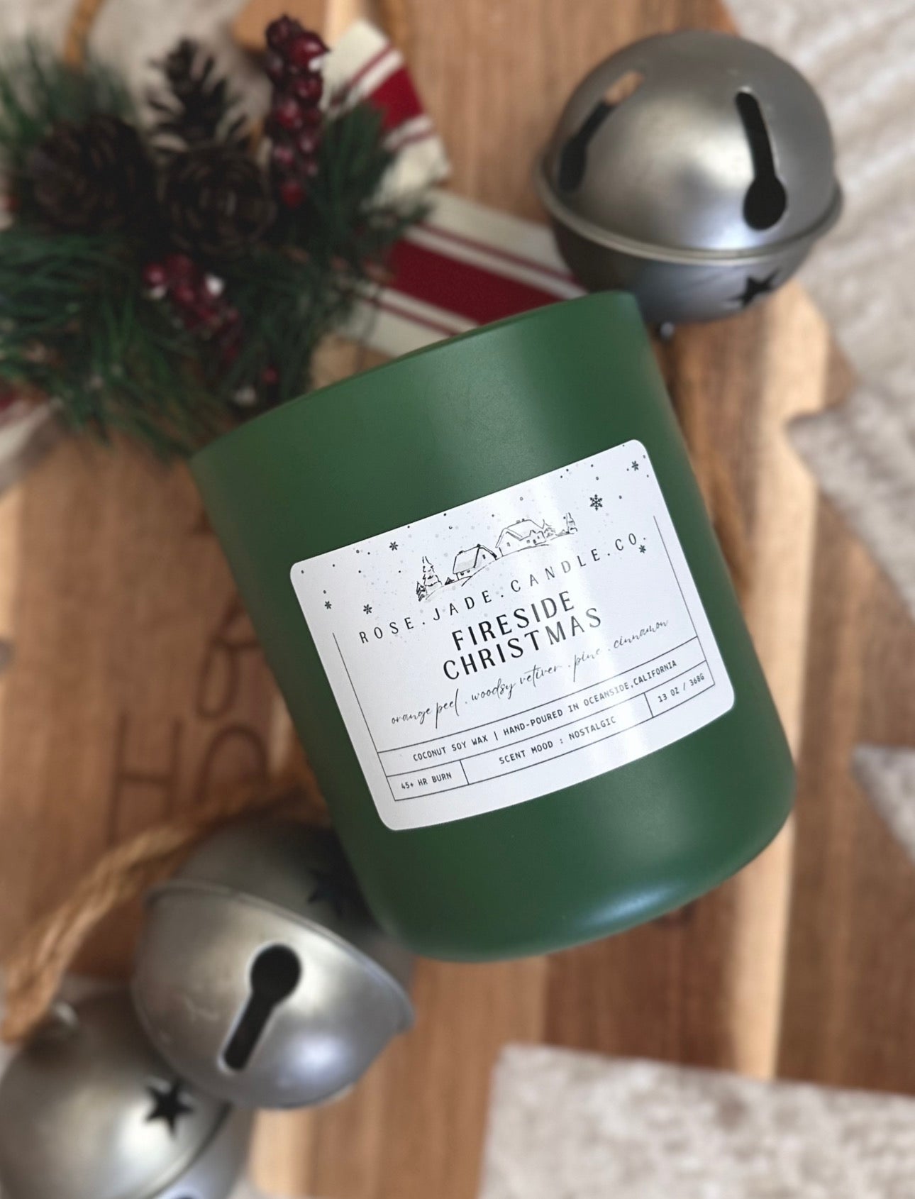2025 WINTER HOLIDAY COLLECTION | organic coconut soy wax candles | paraffin-free | clean burning home fragrance