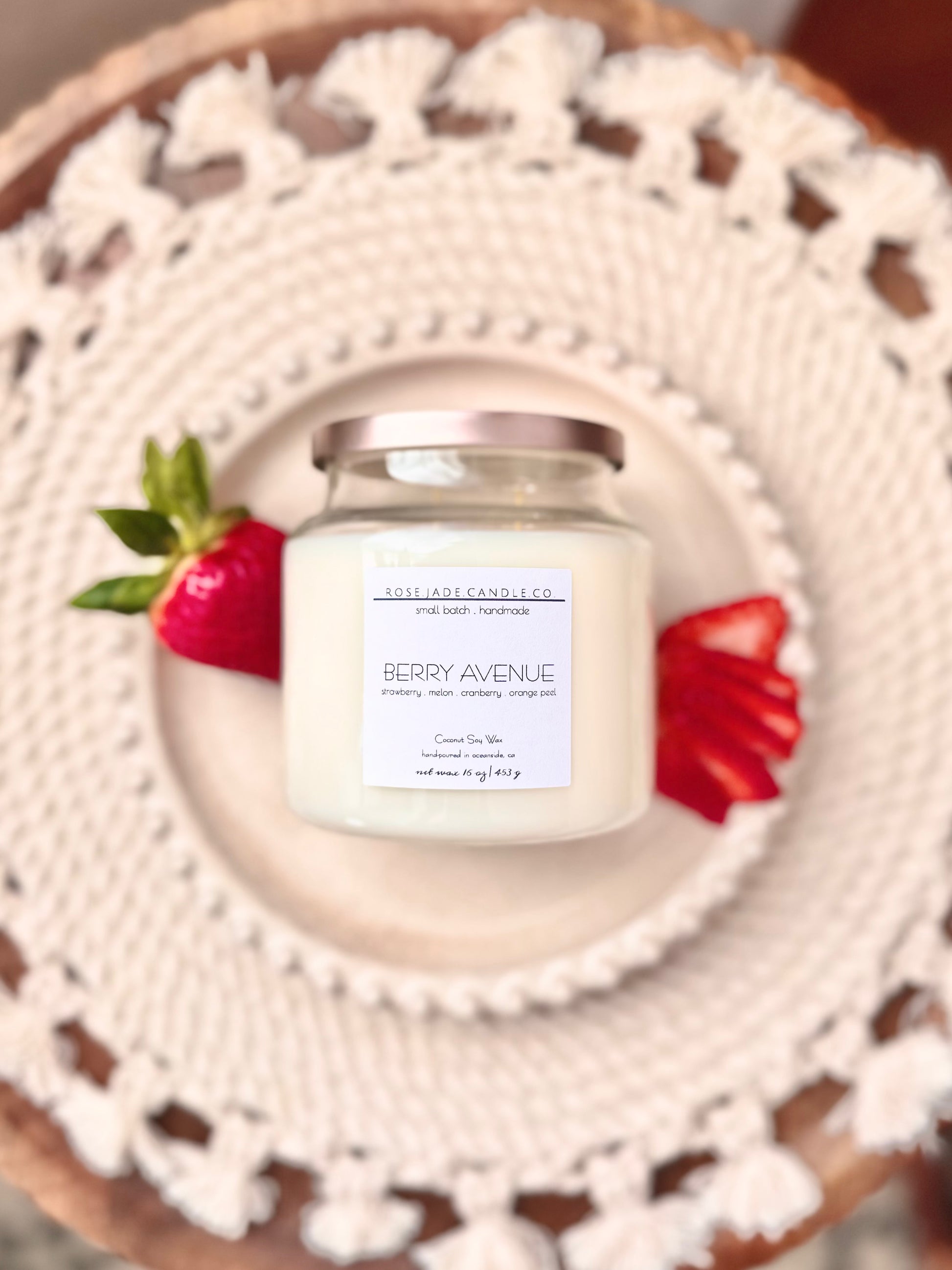 non toxic coconut soy wax candle handmade clean sustainable small batch home fragrance
